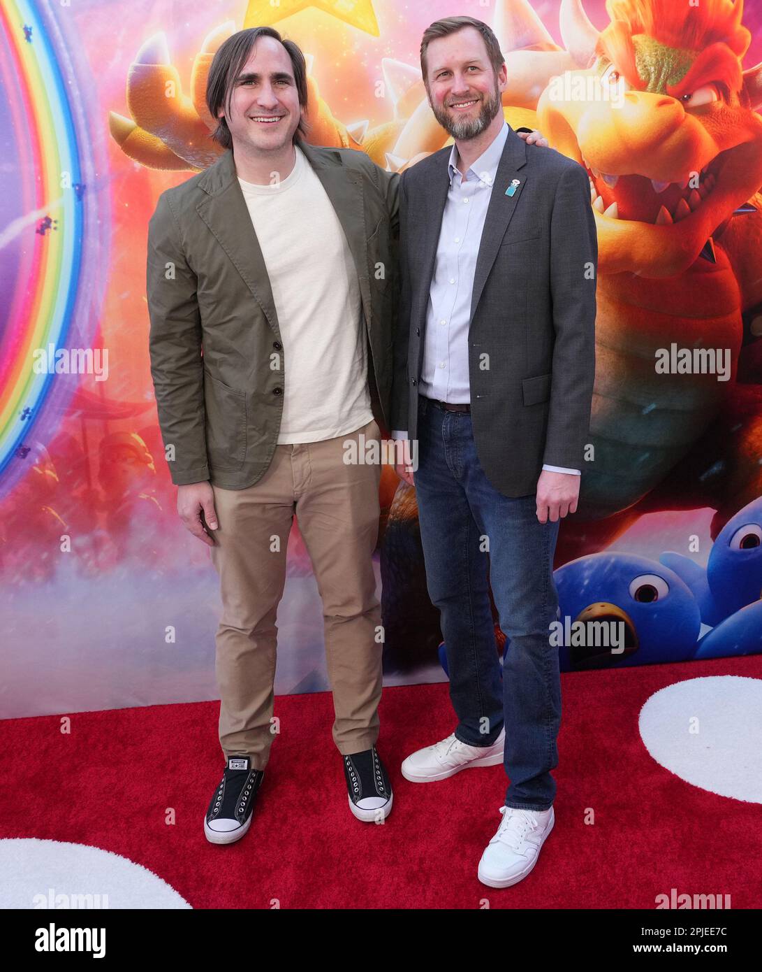 Los Angeles, USA. 01st Apr, 2023. (LR) Michael Jelenic and Aaron