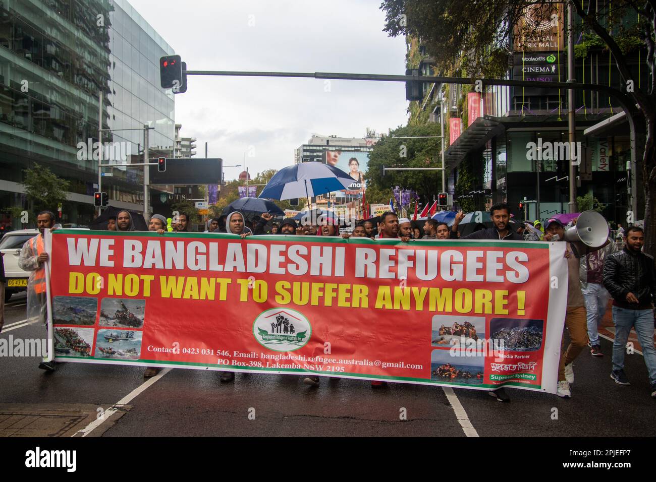 Sydney, Australia. 2nd April 2023. Protesters took part in the annual