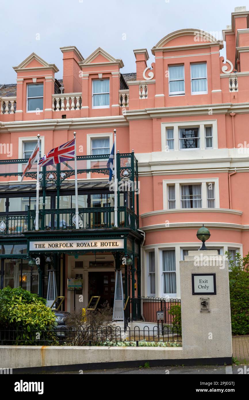 Bournemouth Dorset UK 2nd April 2023 The Norfolk Royale Hotel bournemouth-dorset-uk-2nd-april-2023-the-norfolk-royale-hotel