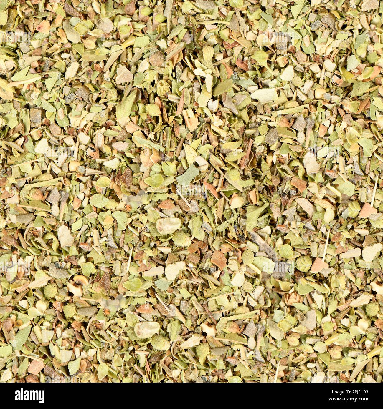Seamless texture or wallpaper, Dried oregano seasoning top view. High