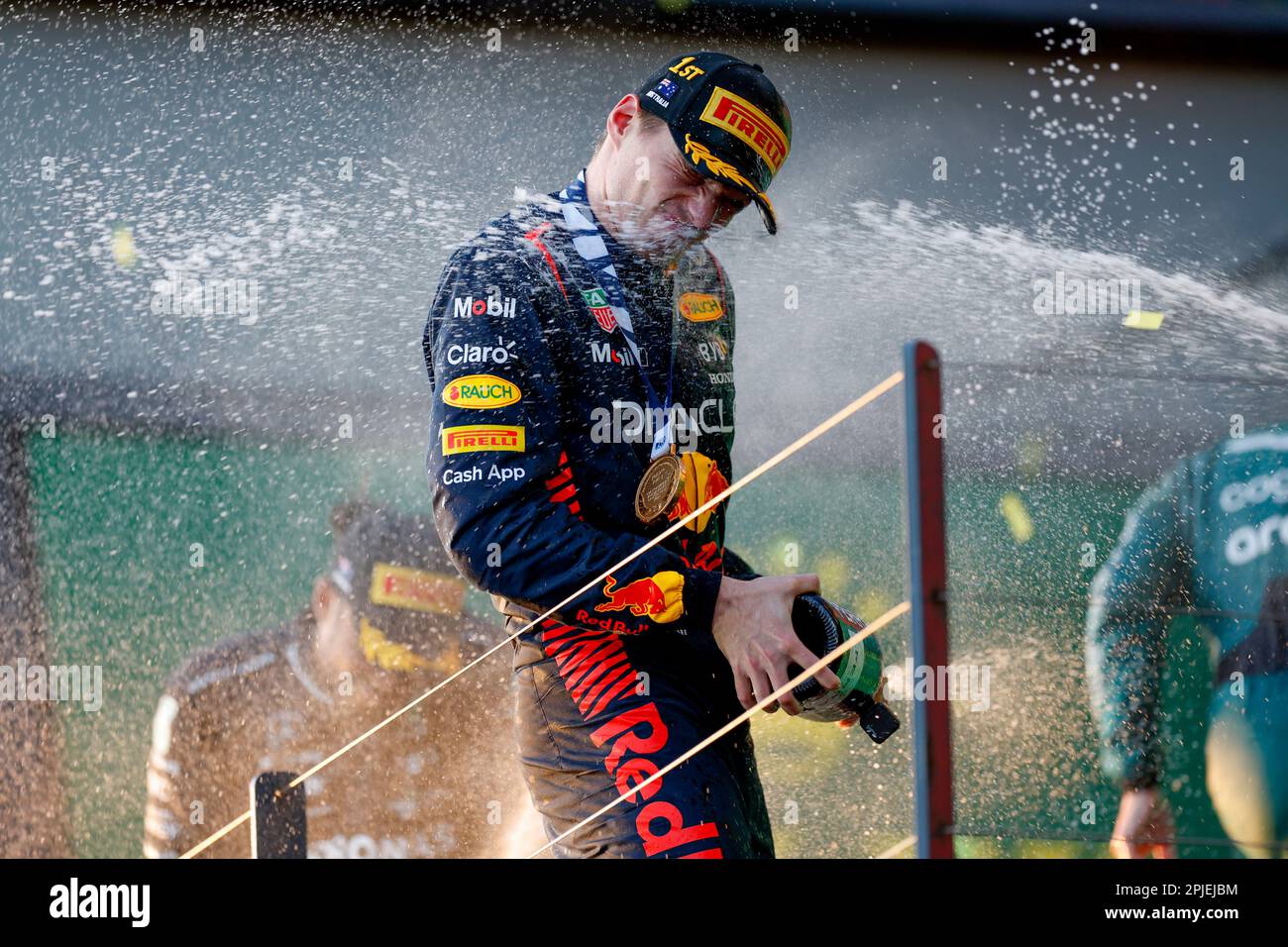 Melbourne, Australia. 2nd Apr, 2023. #1 Max Verstappen (NLD, Oracle Red Bull Racing), F1 Grand Prix of Australia at Albert Park Circuit on April 2, 2023 in Melbourne, Australia. (Photo by HIGH TWO) Credit: dpa/Alamy Live News Stock Photo