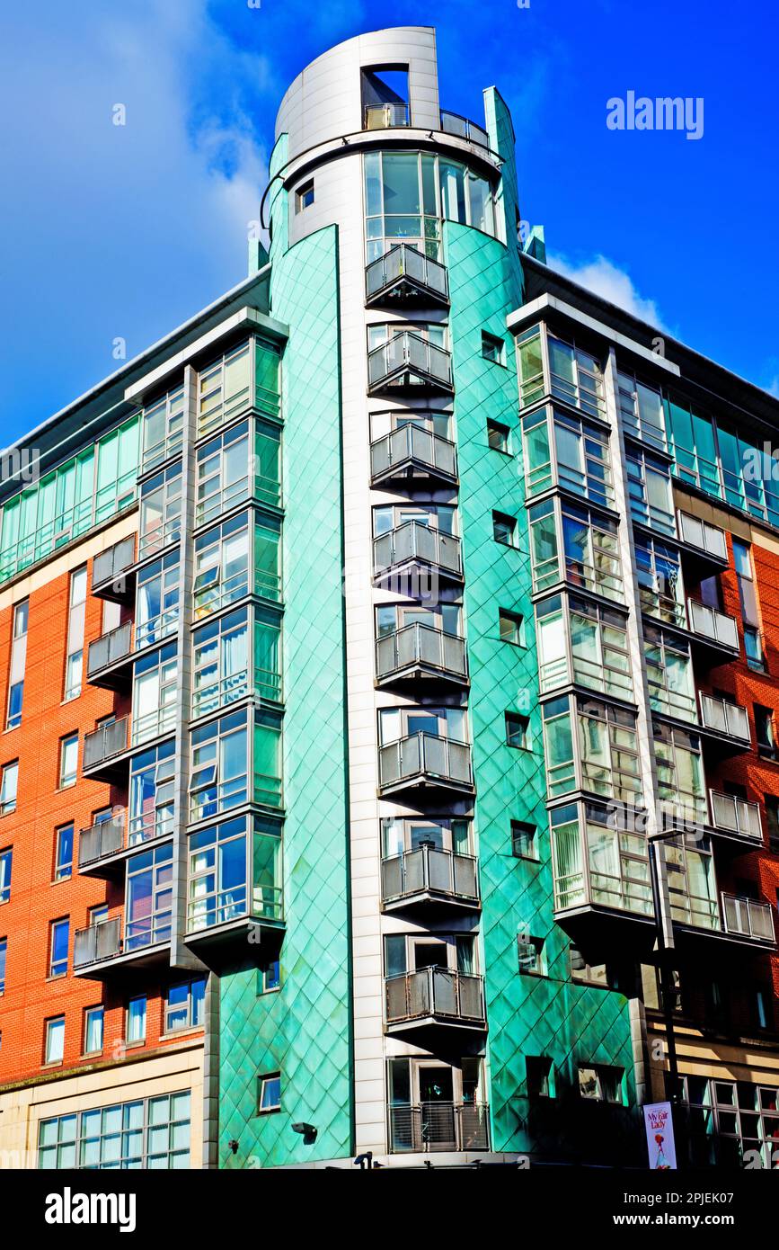 Flats, Oxford Street, Manchester, Lancashire, England Stock Photo Alamy