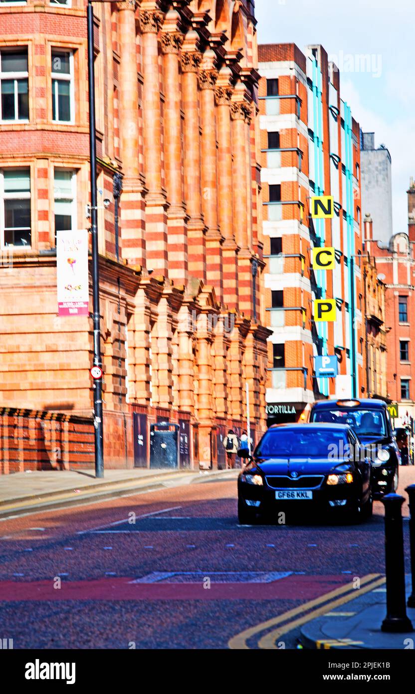 National Car Park, Oxford Street, Manchester, Lancashire, England Stock Photo Alamy