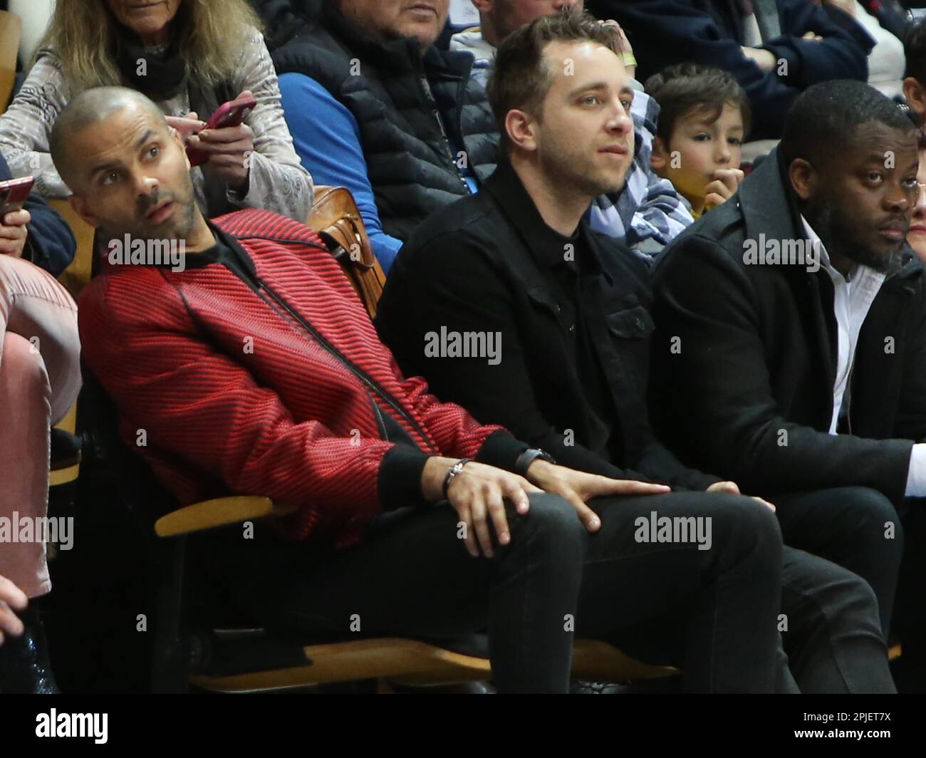 Tony PARKER during the French cup, Top 8, Semi-finals Basketball match between Le Mans Sarthe Basket and AS Monaco on March 19, 2023 at Arena Loire in Trelaze, France - Photo Laurent Lairys / DPPI Stock Photo
