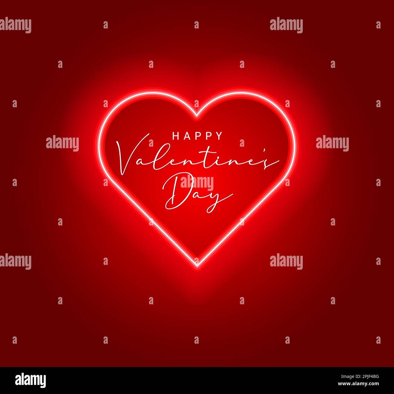 Happy Valentine's Day ready modern design template. 14 February valentine's day card. Stock Vector