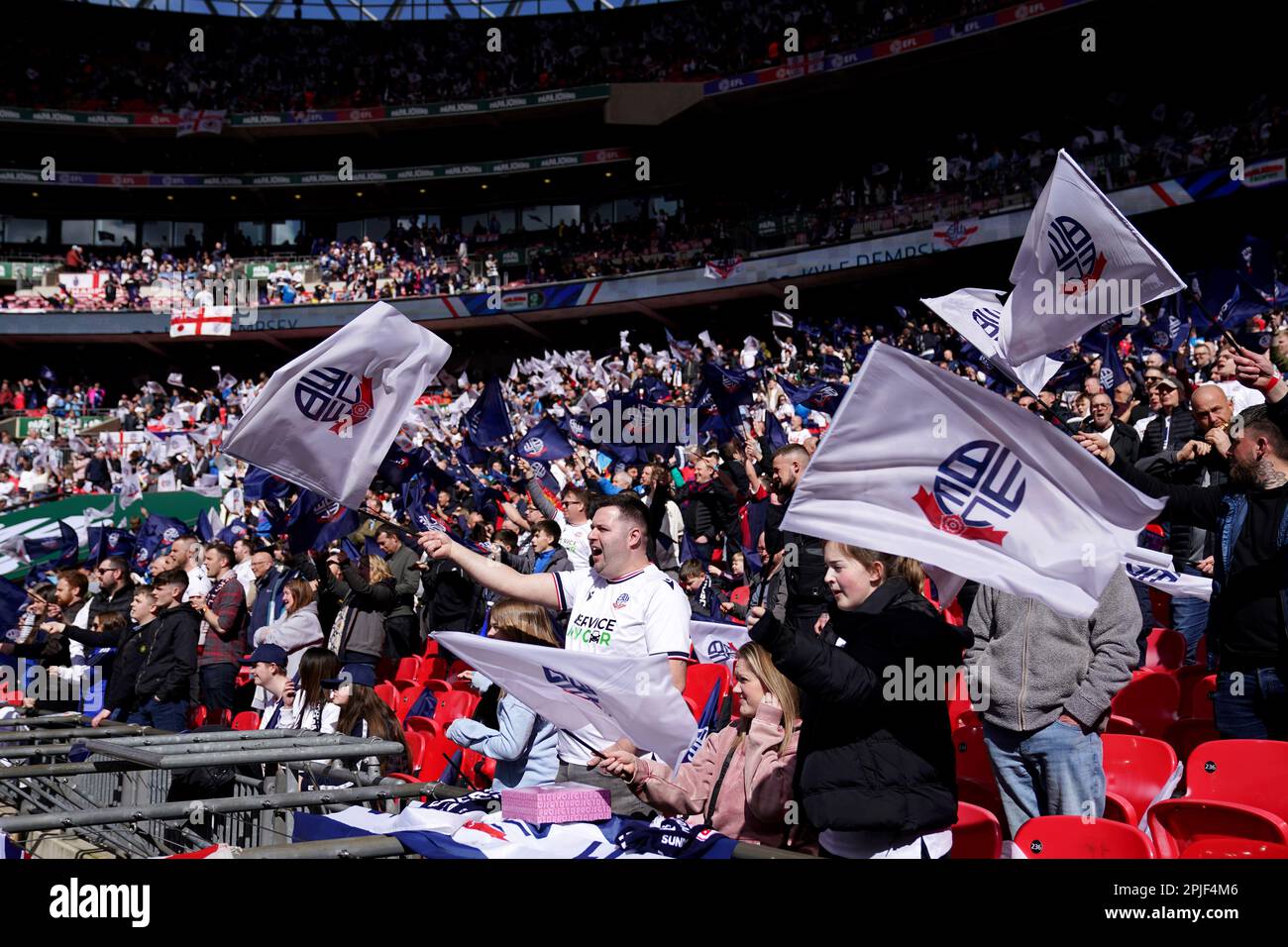 A general view as fans prepare for the game ahead of the Papa Johns