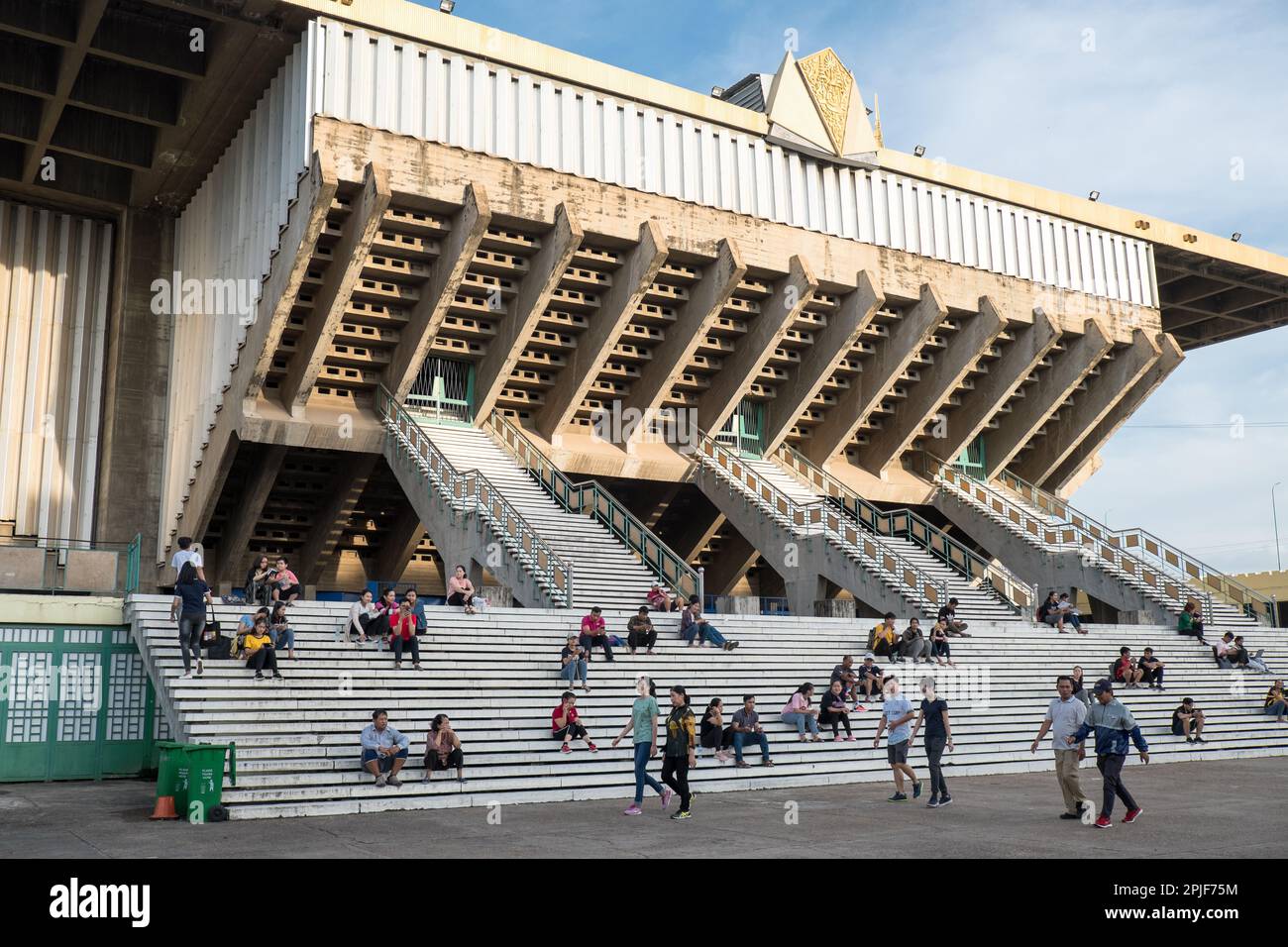 The National Sports Complex of Cambodia (National Olympic Stadium) in ...