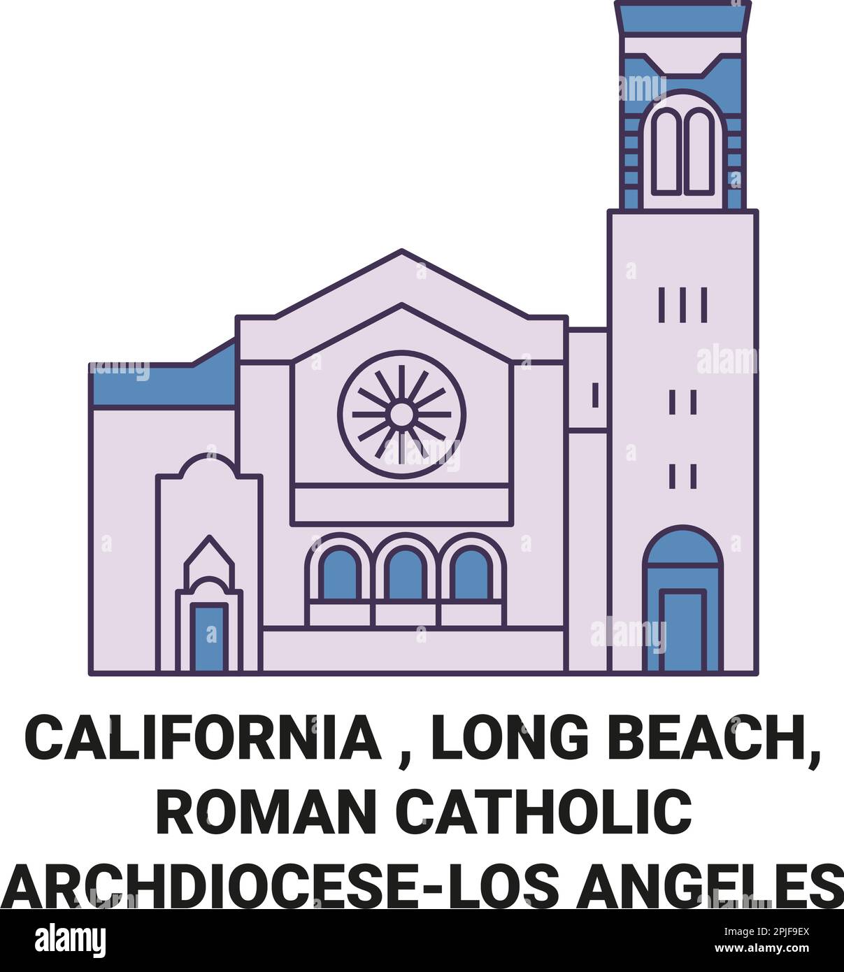 United States, California , Long Beach, Roman Catholic Archdioceselos