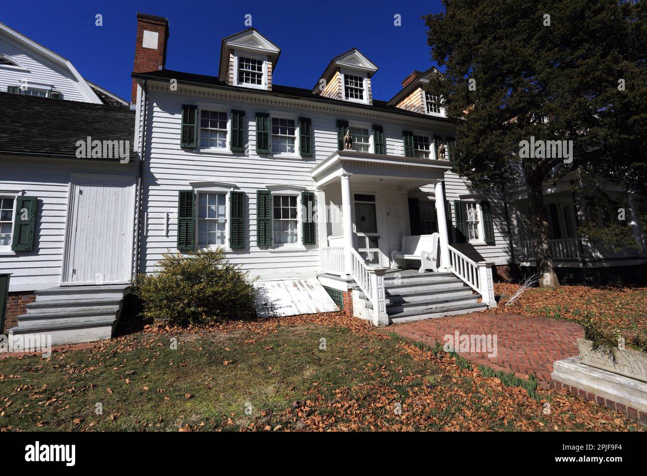 Historic Sagtikos Manor West Bay Shore Long Island New York Stock Photo