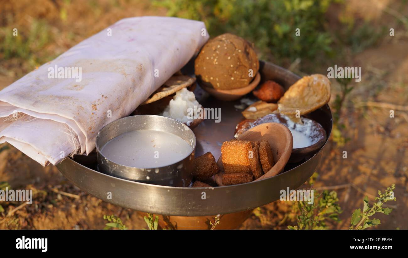 Traditional Indian vegetarian food served with Indian Culture, Assorted