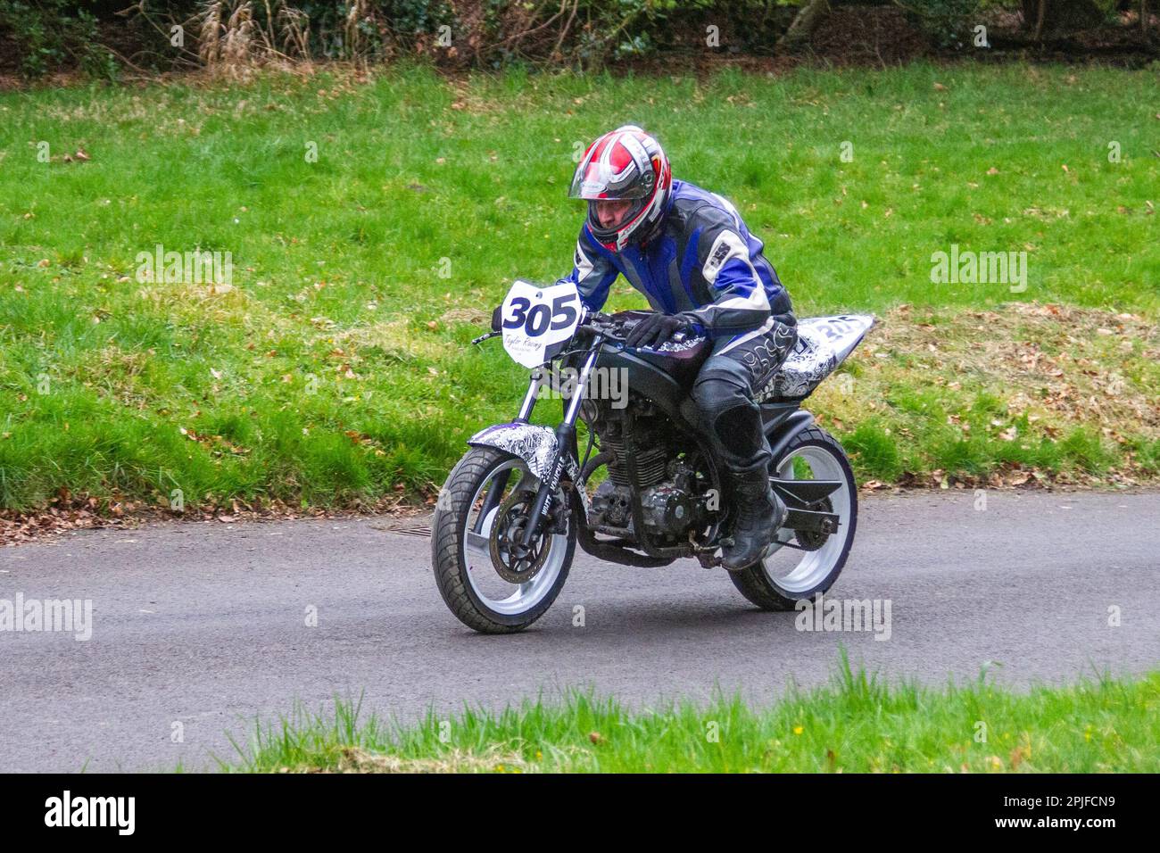 Bike No.305; John Taylor WK White knuckle Petrol 124 cc, at the 2023