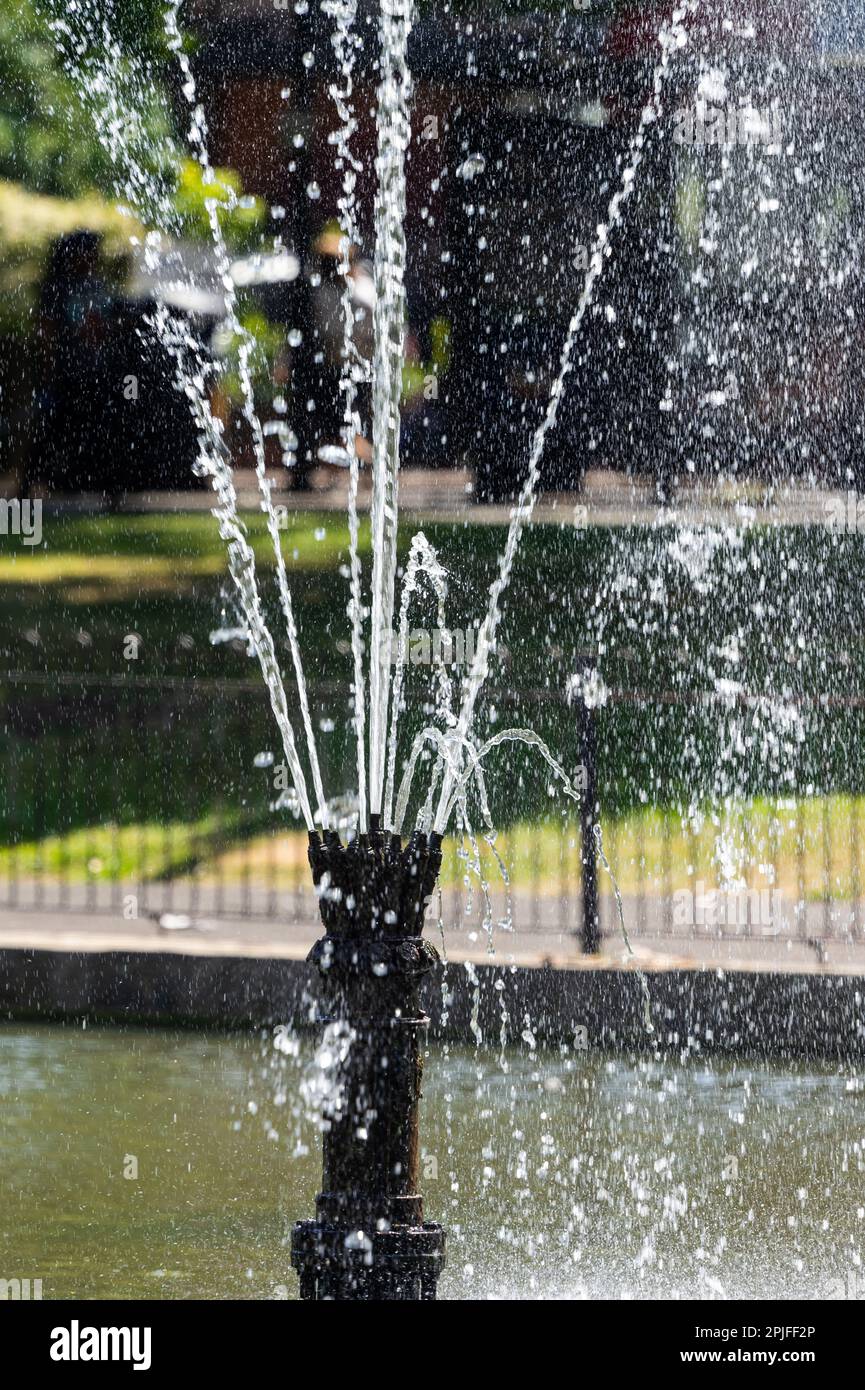 Clapton Common Fountain, Tottenham, London Stock Photo