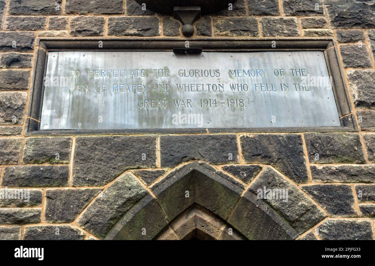Wheelton Clock Tower. Kenyon Lane, Wheelton, Lancashire Stock Photo Alamy