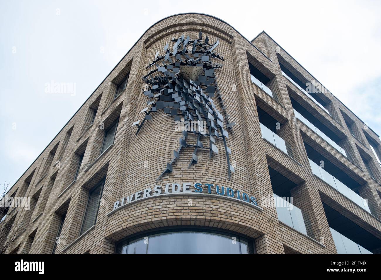 London- February 2023: the Riverside Studios in Hammersmith, west London Stock Photo