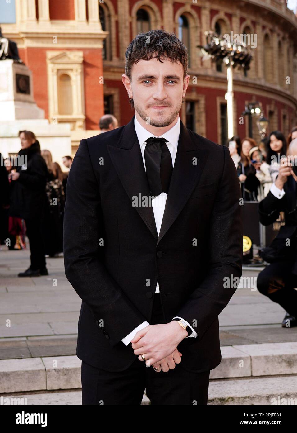 Paul Mescal attending the Olivier Awards at the Royal Albert Hall ...