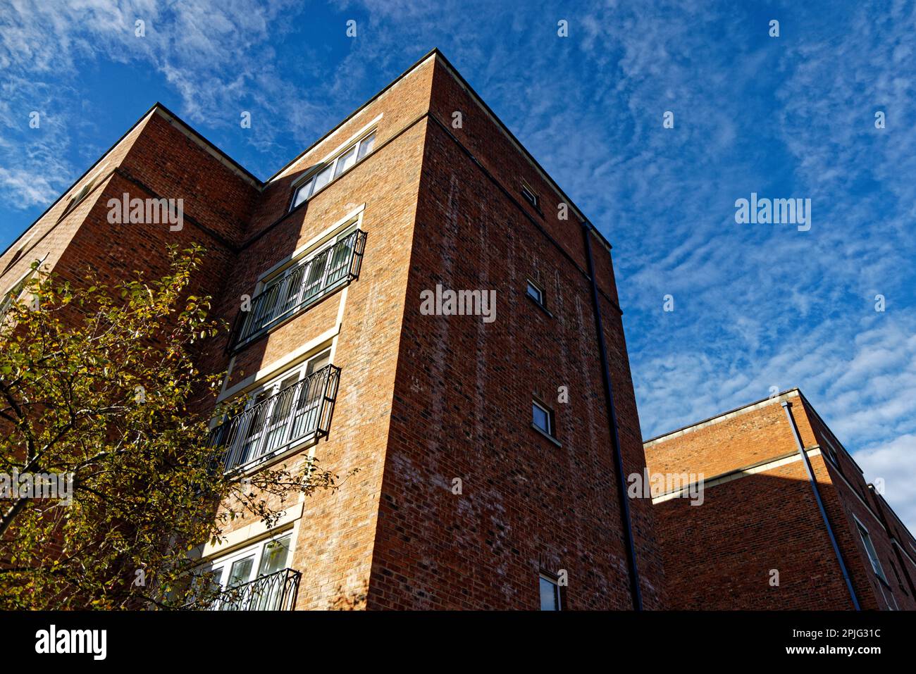 Apartments at Caxton Place, Regent Street, Wrexham, North Wales, United