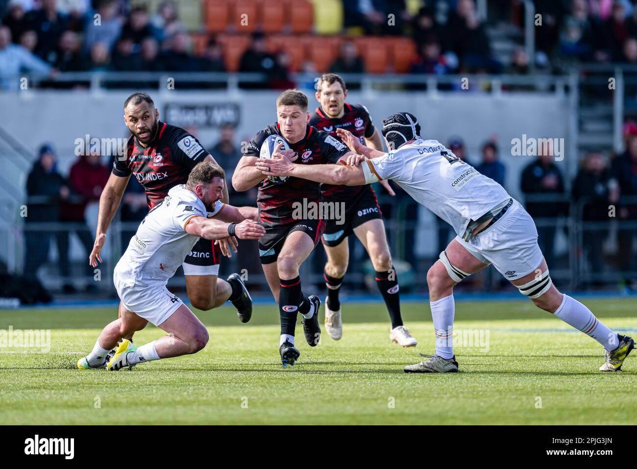 LONDON, UNITED KINGDOM. 02, Apr 2023. Owen Farrell Of Saracens (Capt ...