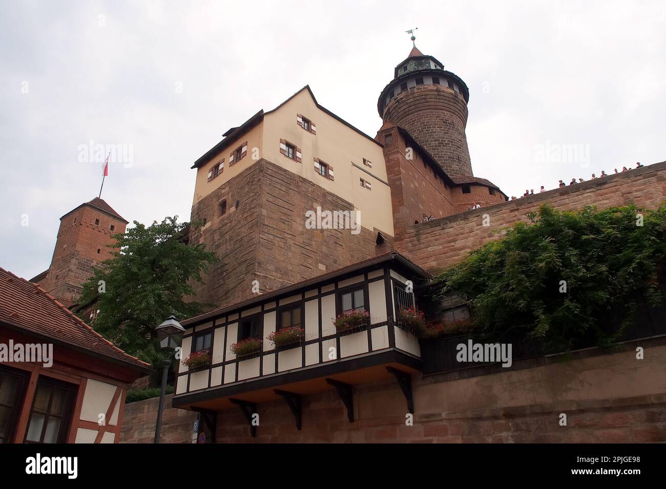 Nuremberg Castle, Nürnberger Burg, Nuremberg, Nürnberg, Bavaria, Bayern