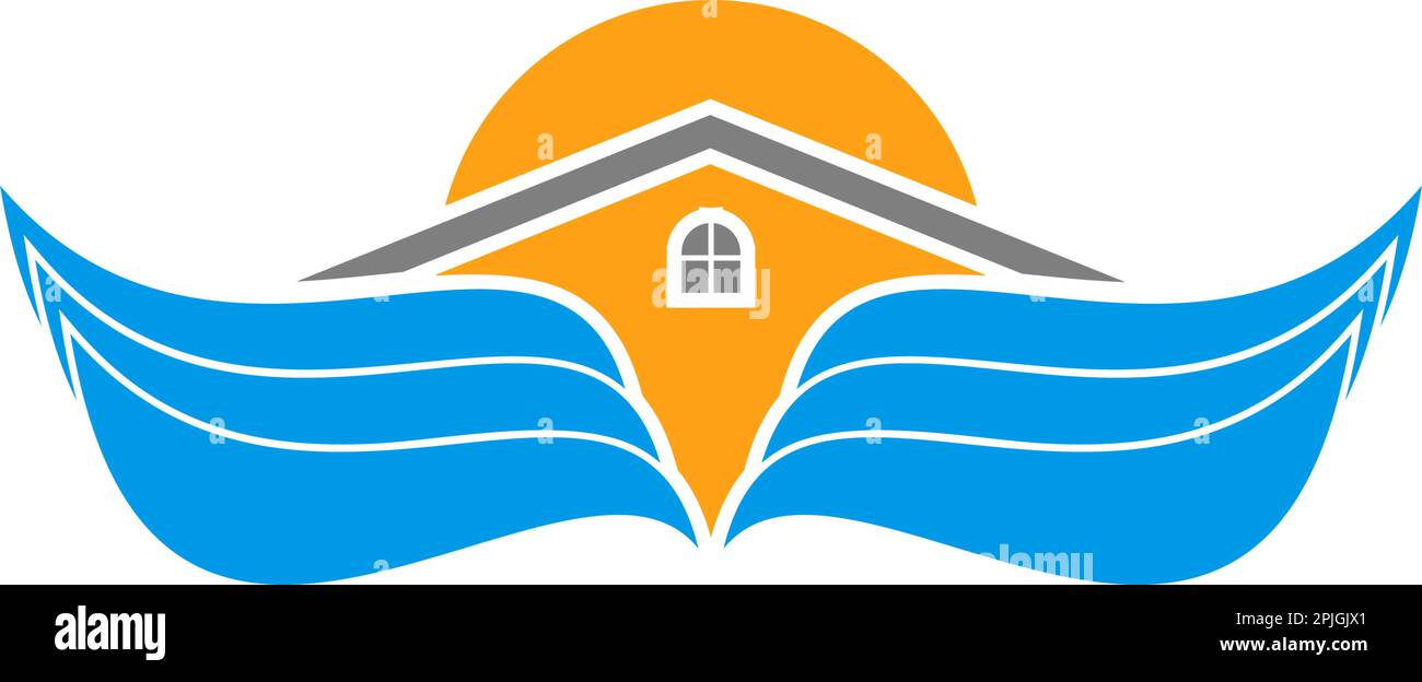 Wing House Vector Logo Stock Vector Image & Art Alamy