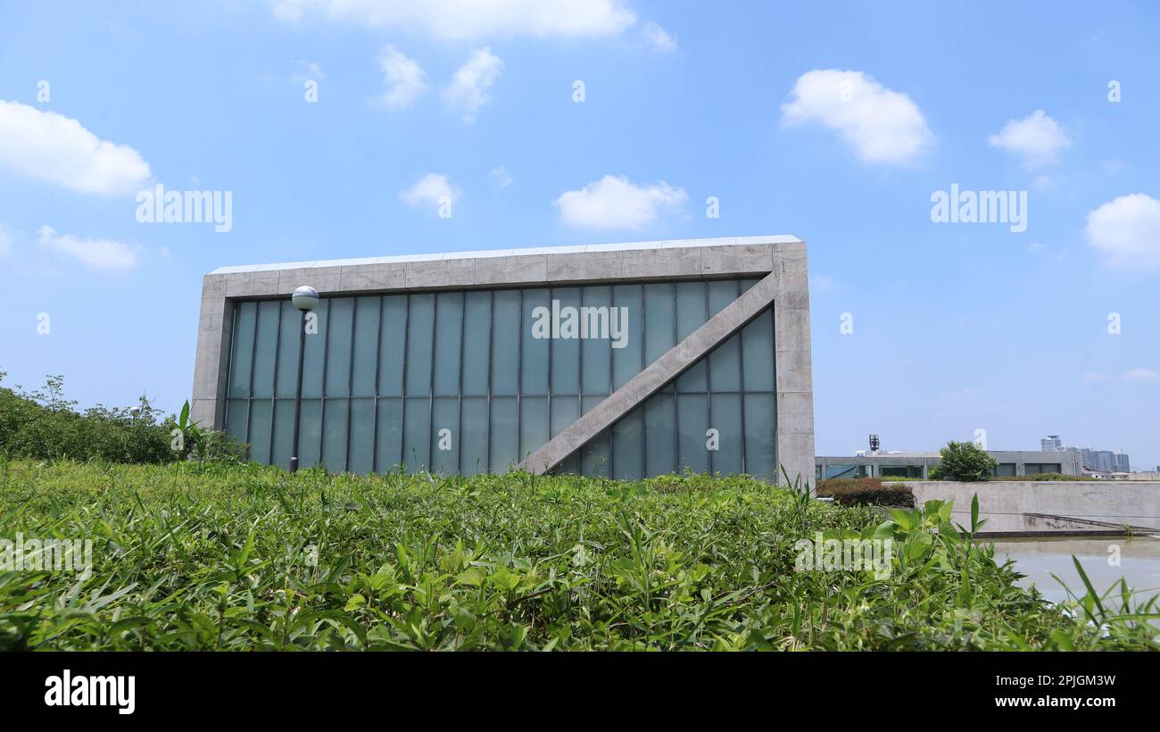 Osaka Prefectural Sayamaike Museum by Tadao Ando Water and