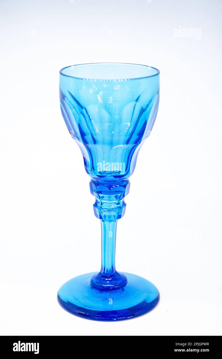 https://c8.alamy.com/comp/2PJGPWR/an-antique-blue-stemmed-glass-by-apsley-pellet-isolated-against-a-white-background-2PJGPWR.jpg