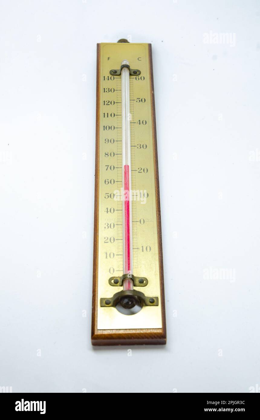 Vintage Soviet Thermometer Desktop. Thermometer USSR