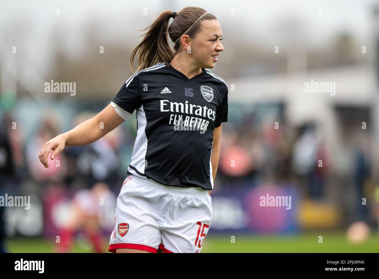 2 April 2023. Katie McCabe. Barclays Women's Super League game between ...