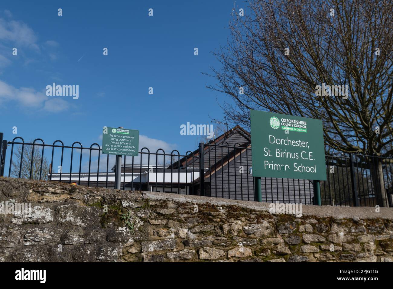 Dorchester St Birinus C.E. Primary School Stock Photo Alamy