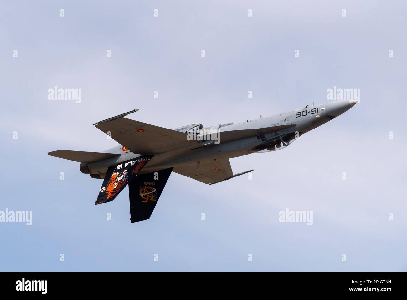 Spanish Air Force McDonnell Douglas EF18A fighter jet plane 15