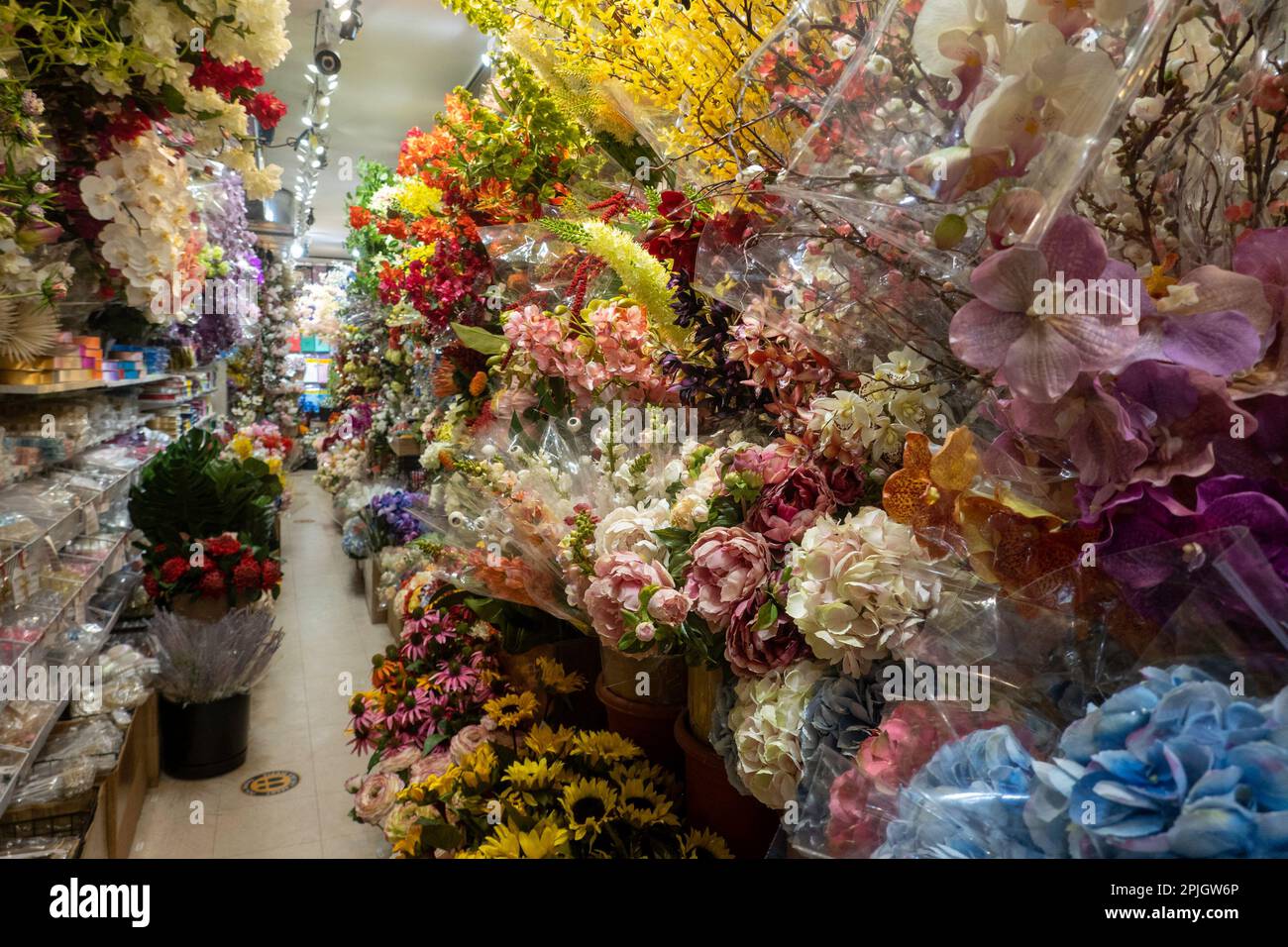 Lasting Art is a silk flower shop located in Chelsea, New York City