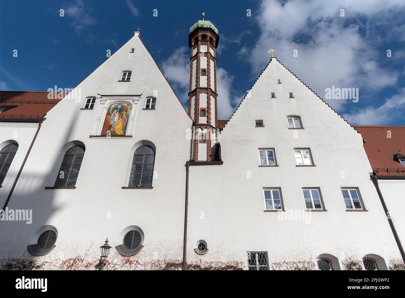 Convent of the Franciscan Sisters of Maria Stern, Augsburg, Bavaria, Germany, Europe Stock Photo