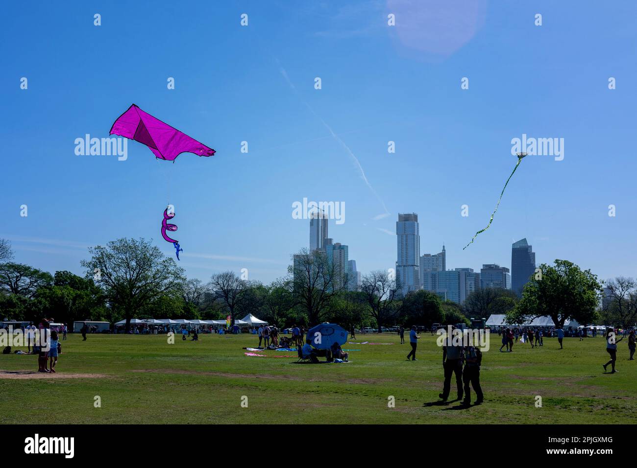 2023 Zilker Kite Festival at Zilker Park in Austin, Texas Stock Photo Alamy