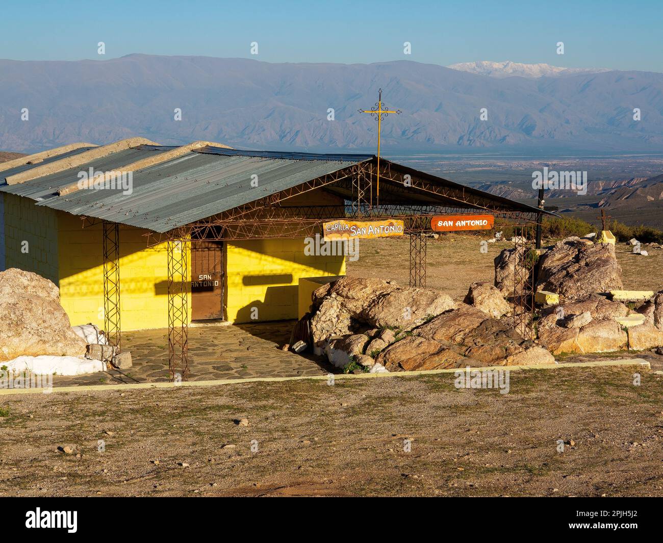 San Antonio Chapel at 2800 meters ASL, on the way to Taffi Del Valle