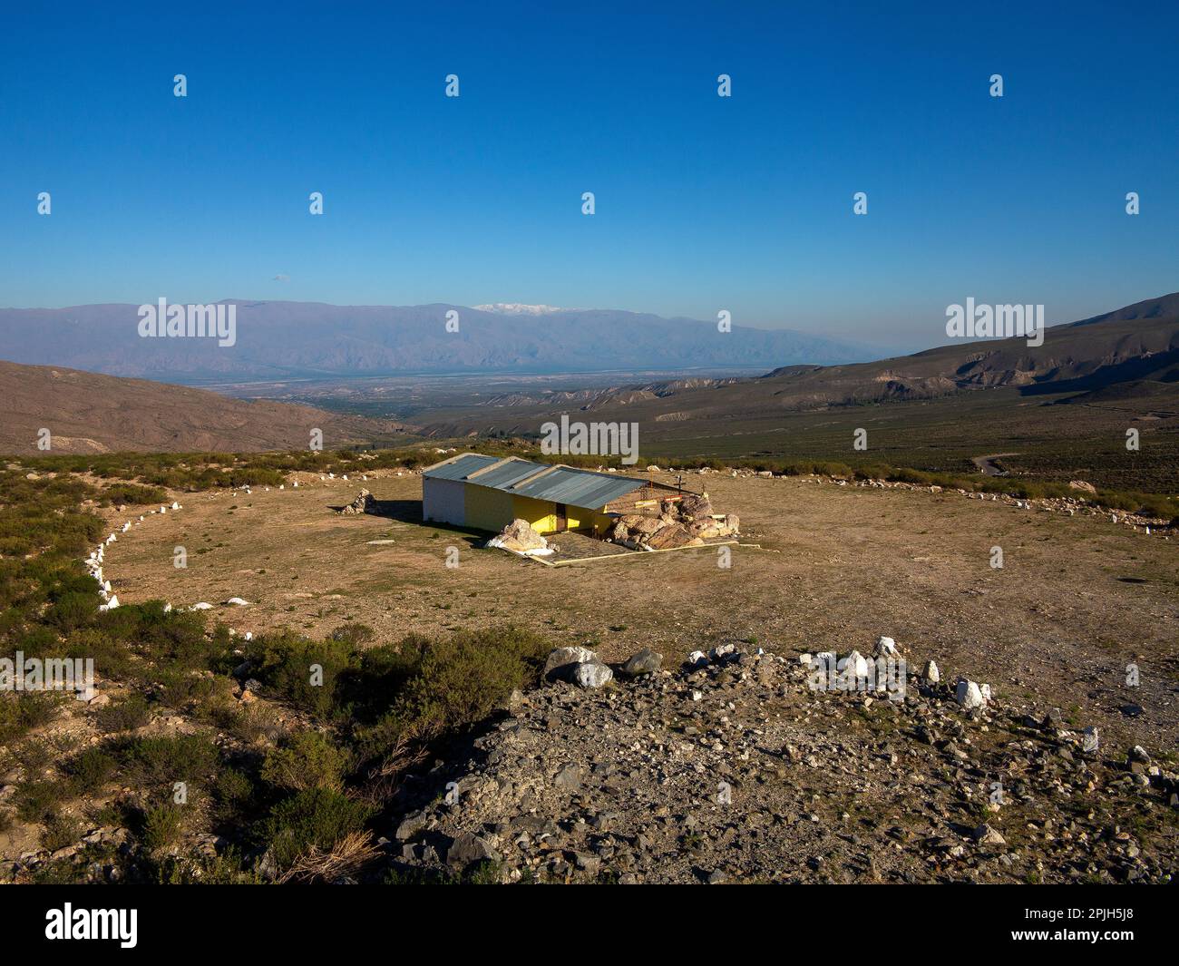 San Antonio Chapel at 2800 meters ASL, on the way to Taffi Del Valle