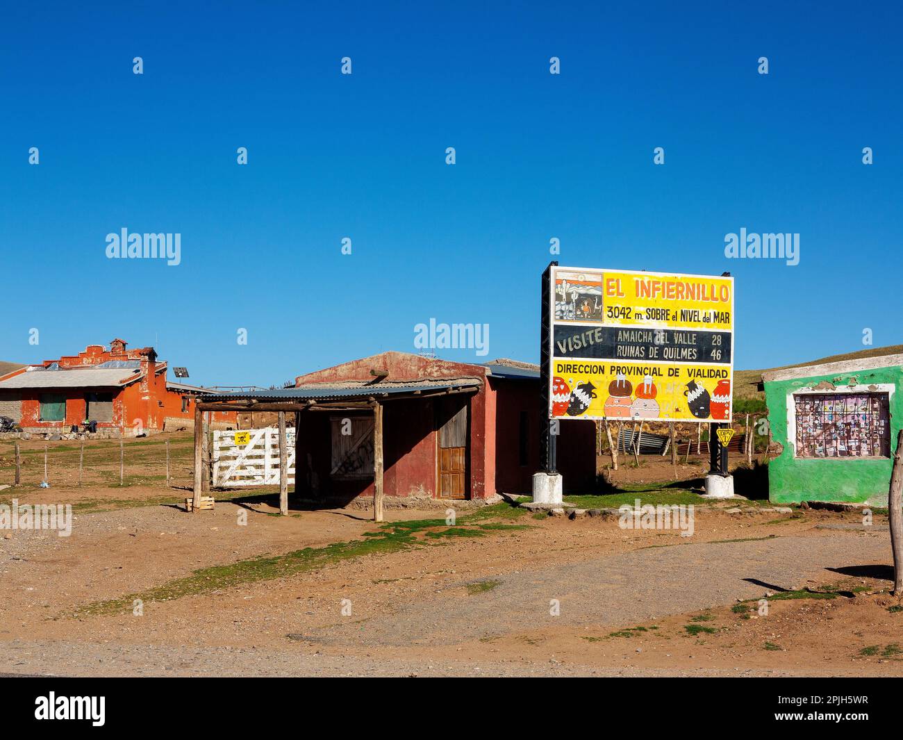 El Infernillo at 3042 meters ASL, a popular tourist destination on the ...