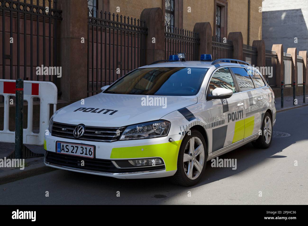 Denmark police car hires stock photography and images Alamy