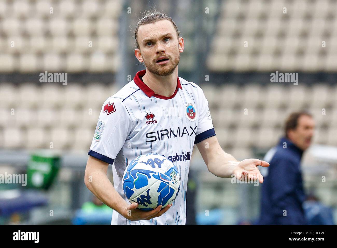 Modena, Italy. 01st Apr, 2023. Diego Falcinelli (Modena) during Modena FC vs  AS Cittadella, Italian soccer