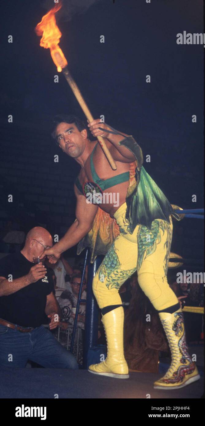 1993 Ricky Steamboat Photo by John Barrett/PHOTOlink Stock Photo Alamy
