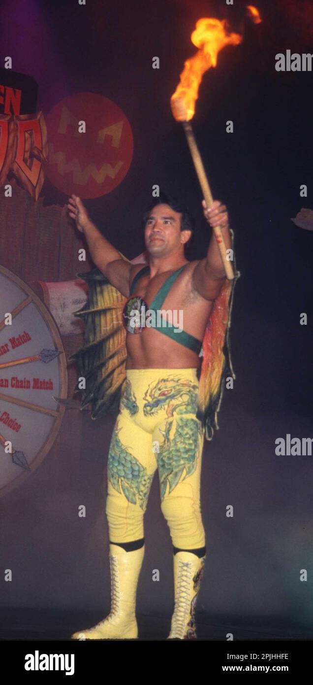 1993 Ricky Steamboat Photo by John Barrett/PHOTOlink Stock Photo Alamy