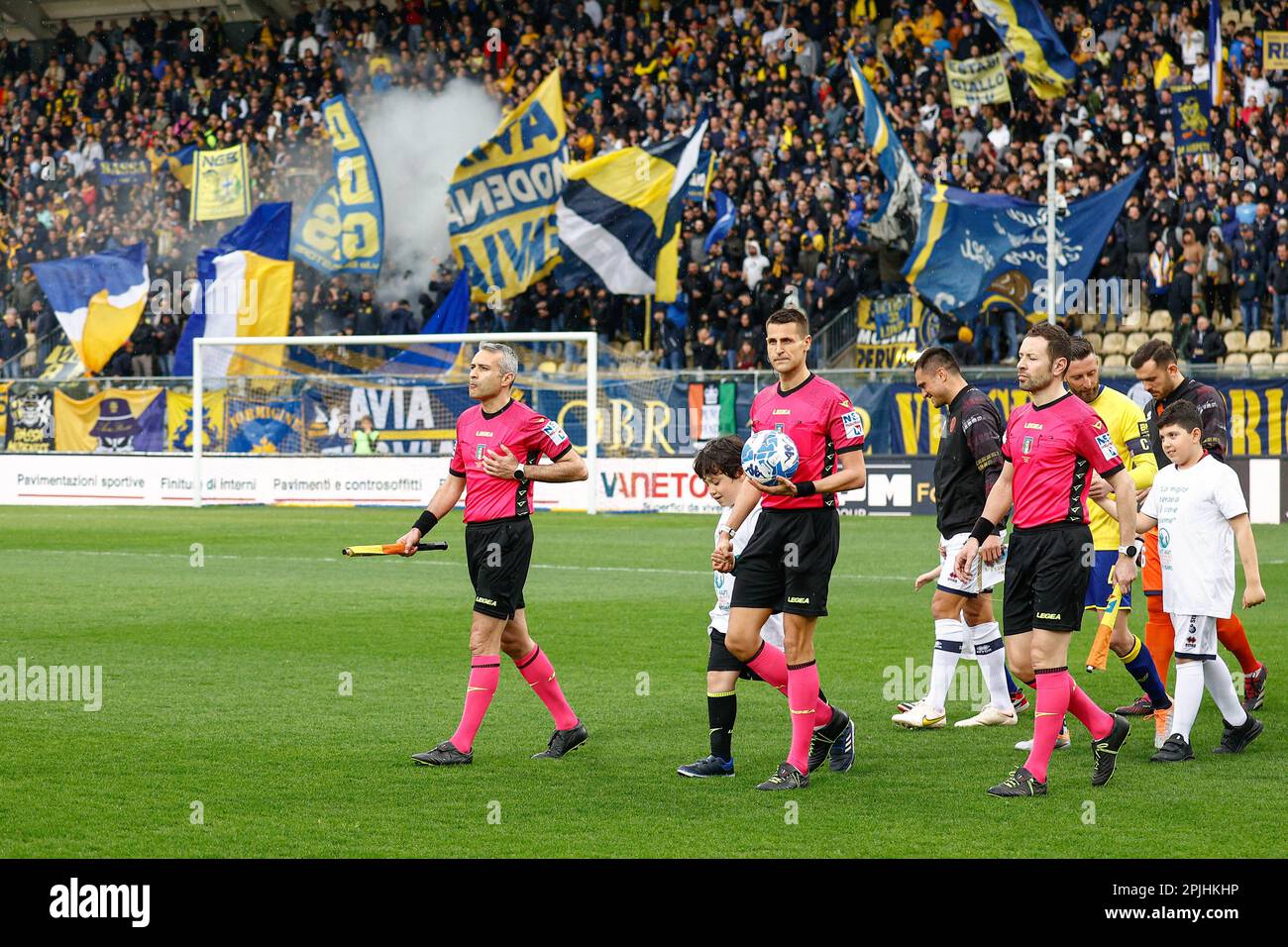 Modena, Italy. 01st Apr, 2023. Giovanni Crociata (Cittadella) during Modena  FC vs AS Cittadella, Italian soccer Serie B match in Modena, Italy, April  01 2023 Credit: Independent Photo Agency/Alamy Live News Stock