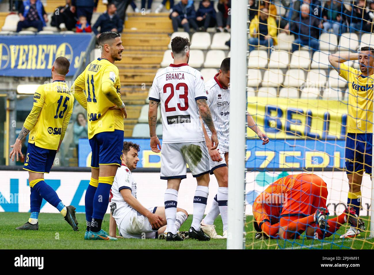 Alberto Braglia stadium, Modena, Italy, April 01, 2023, Fans of Cittadella  during Modena FC vs AS Cittadella - Italian soccer Serie B match Stock  Photo - Alamy