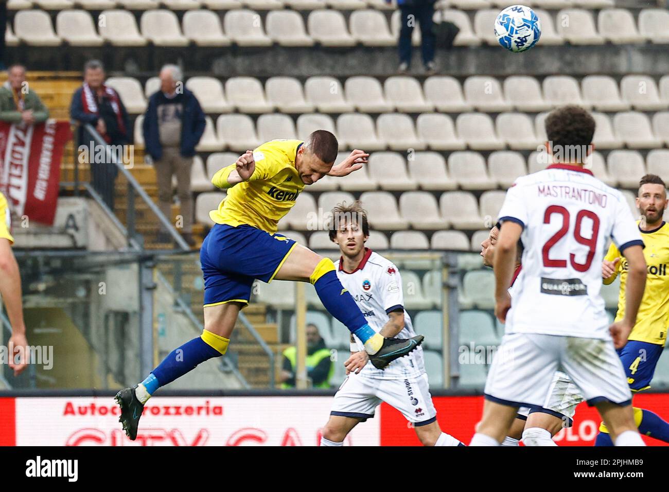 Alberto Braglia stadium, Modena, Italy, April 01, 2023, Fans of Cittadella  during Modena FC vs AS Cittadella - Italian soccer Serie B match Stock  Photo - Alamy