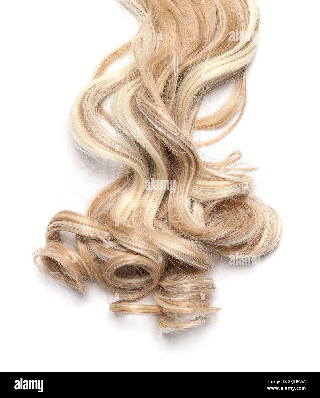 Beautiful blonde curly hi-res stock photography and images - Alamy