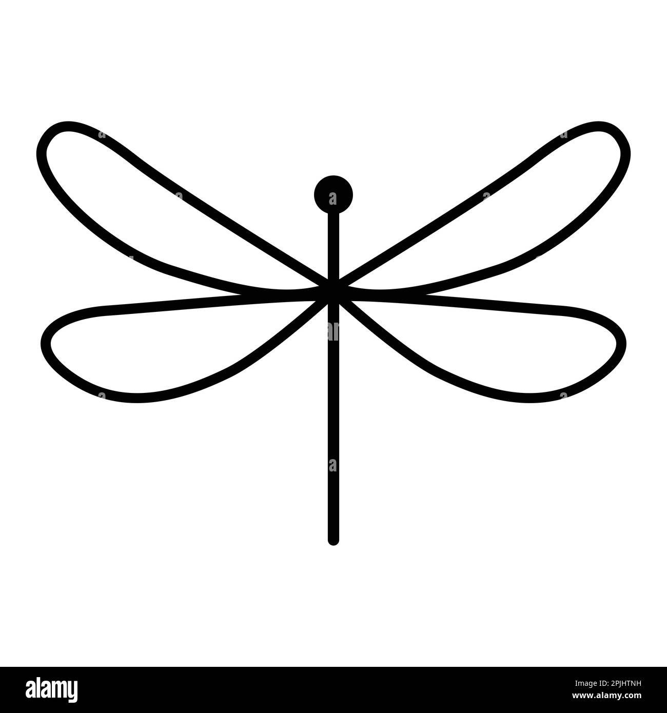 Simple Dragonfly Design