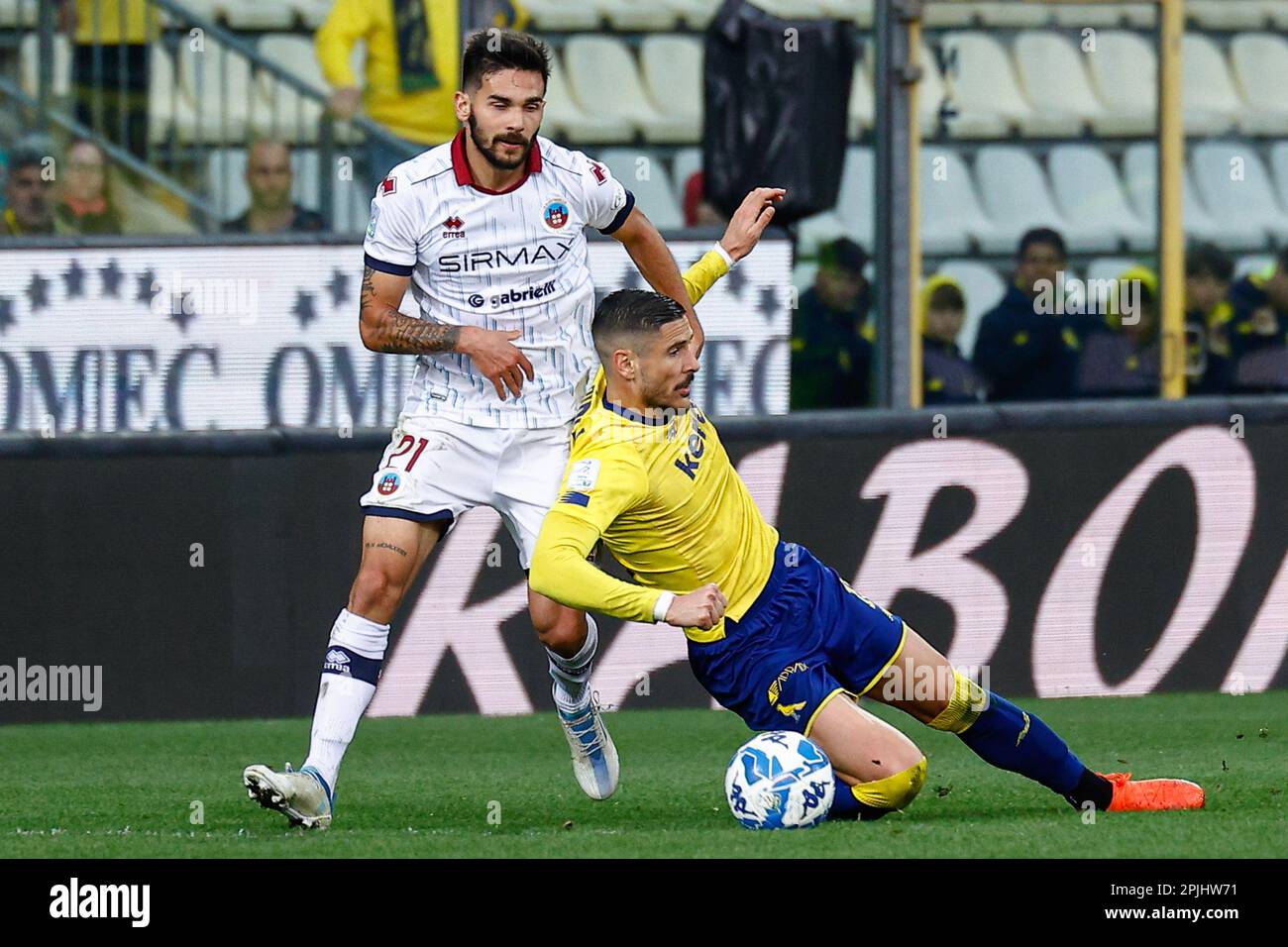 Modena, Italy. 01st Apr, 2023. Giovanni Crociata (Cittadella) during Modena  FC vs AS Cittadella, Italian soccer