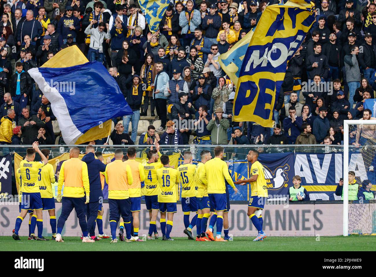 Modena, Italy. 01st Apr, 2023. Giovanni Crociata (Cittadella) during Modena  FC vs AS Cittadella, Italian soccer Serie B match in Modena, Italy, April  01 2023 Credit: Independent Photo Agency/Alamy Live News Stock