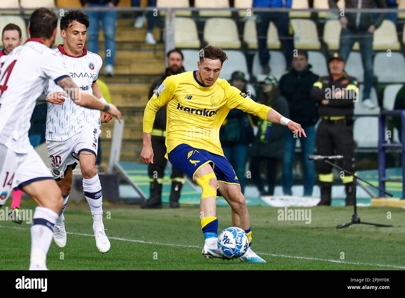 Alberto Braglia stadium, Modena, Italy, April 01, 2023, Fans of Cittadella  during Modena FC vs AS Cittadella - Italian soccer Serie B match Stock  Photo - Alamy