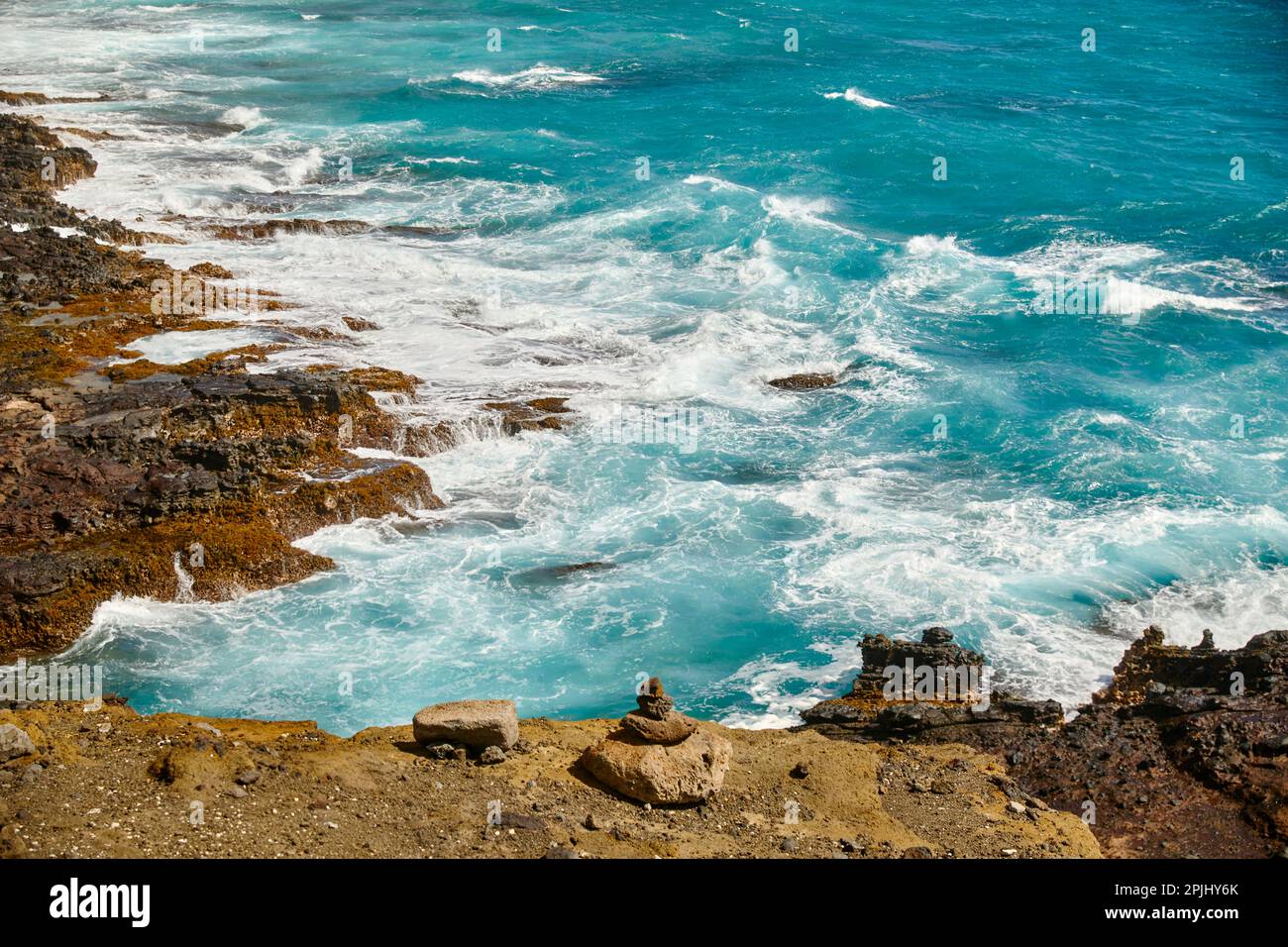 Scenic rocky coastline tropical hi-res stock photography and images - Alamy