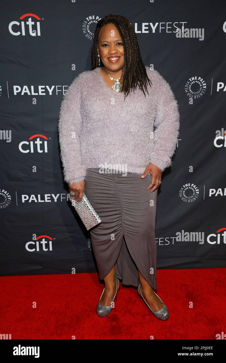 Hollywood, Ca. 2nd Apr, 2023. Chandra Wilson at PaleyFest 2023 presentation of Grey's Anatomy at the Dolby Theatre in Hollywood, California on April 1, 2023. Credit: Faye Sadou/Media Punch/Alamy Live News Stock Photo