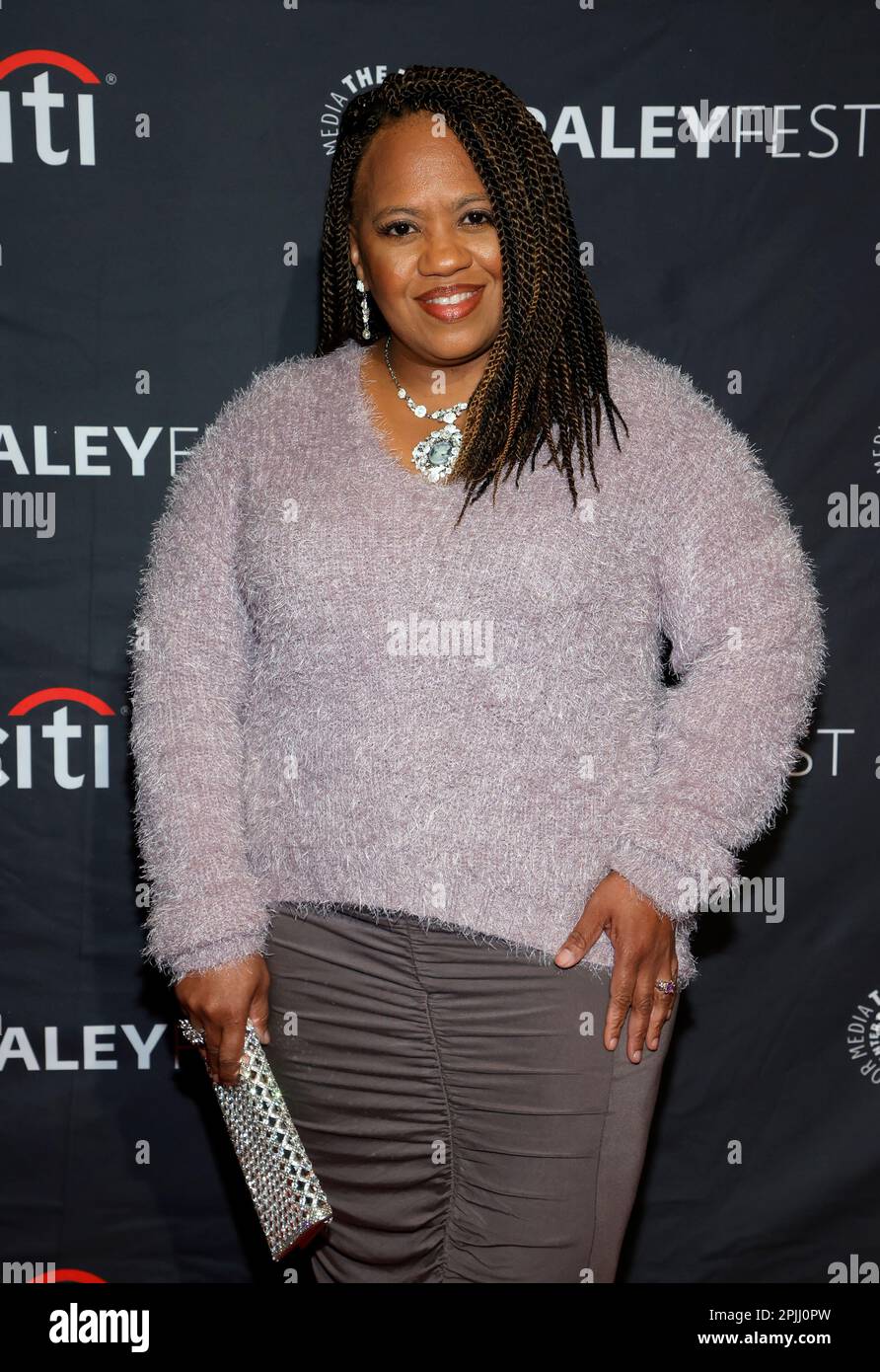 Hollywood, Ca. 2nd Apr, 2023. Chandra Wilson at PaleyFest 2023 presentation of Grey's Anatomy at the Dolby Theatre in Hollywood, California on April 1, 2023. Credit: Faye Sadou/Media Punch/Alamy Live News Stock Photo